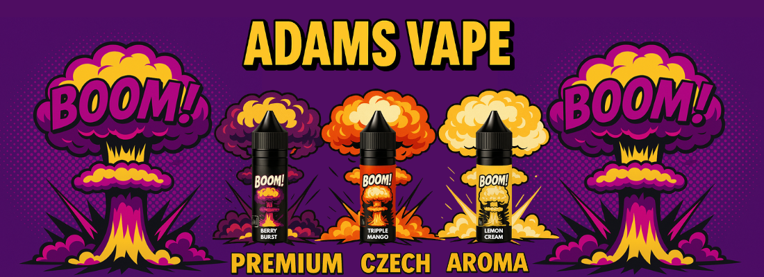 adams vape aroma boom vaping cz
